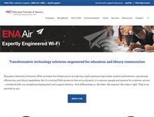 Tablet Screenshot of ena.com