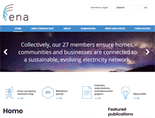 Tablet Screenshot of ena.org.nz